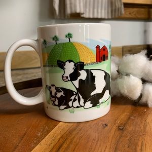E. Rosen Hillside Cows 1998 Mug